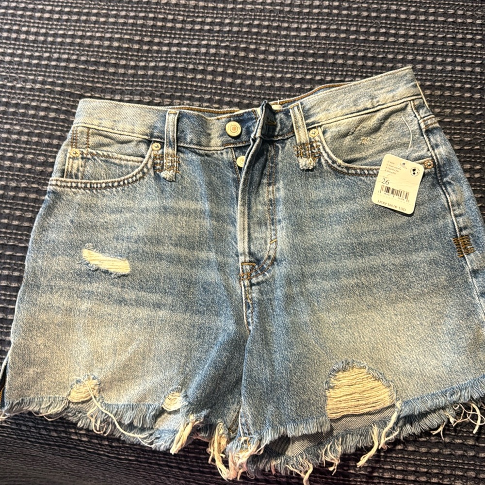 We the free Jean shorts